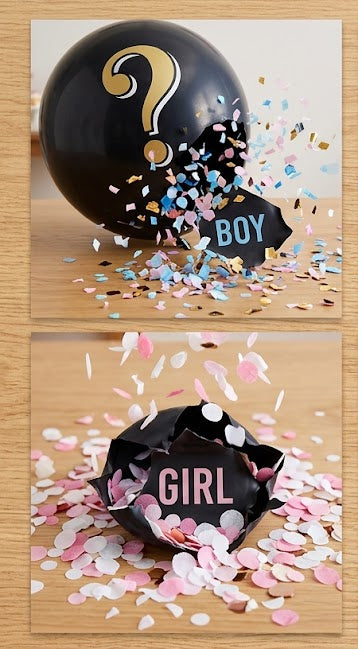 Gender Reveal Balloon – Surprise Confetti by Lupitas Gift And Party Supplies