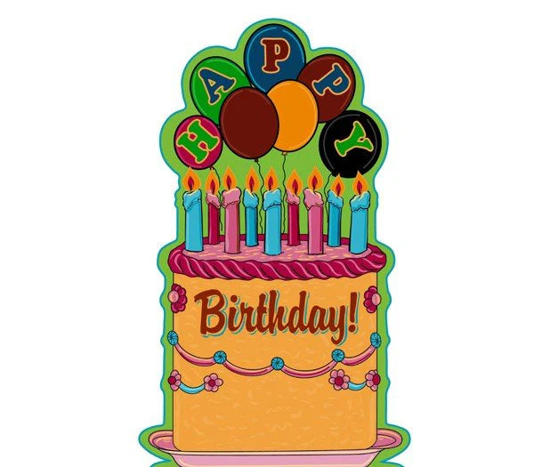 Happy Birthday sign by Lupitas Gift And Party Supplies