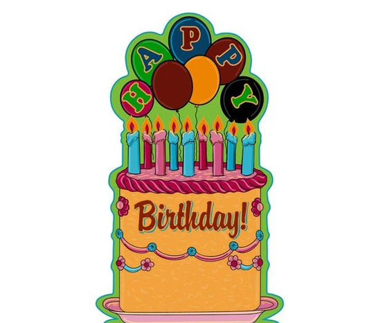 Happy Birthday sign by Lupitas Gift And Party Supplies