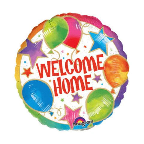 Welcome Home Balloon Assortment by Lupitas Gift And Party Supplies - 18 inch mylar balloons