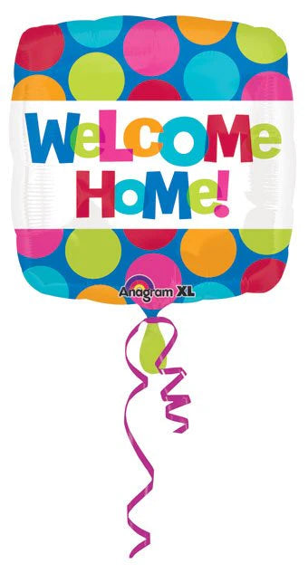 Welcome Home Balloon by Lupitas Gift And Party Supplies